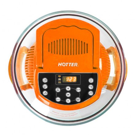 Панель управления аэрогриля Hotter HX-1036 ( с электронным управлением) оранжевый