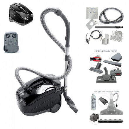 Пылесос Thomas TWIN Panther 788558, черный