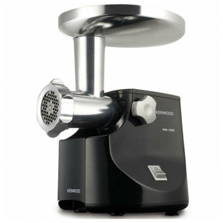 Мясорубка Kenwood MG474 (Цвет: Черный, Мощность: 1500Вт, 1,5 кг мяса в минуту)