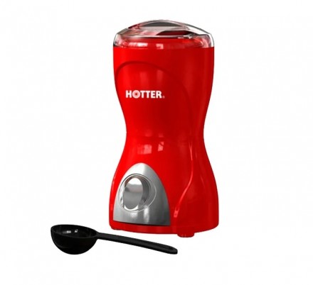 Кофемолка электрическая Hotter HX-200 красная