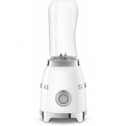 Стационарный блендер Smeg PBF01WHEU, 2 скорости, 300 Вт, 2 бутылки для смузи, белый