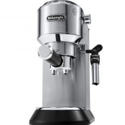 Кофеварка рожковая Delonghi EC685. M 1350Вт серебристый/черный
