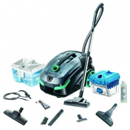 Пылесос Thomas DryBox Amfibia Family 788599, черный/салатовый