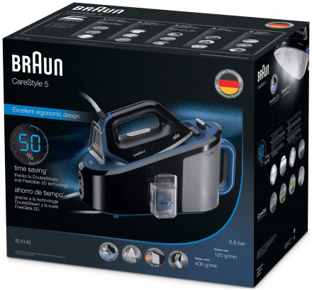 Парогенератор Braun CareStyle 5 IS5145 BK