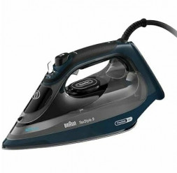 Утюг Braun SI9682DB 3200Вт черный/синий