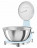 Кухонные весы Smeg KSF01PBWW пастельный голубой