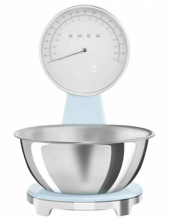 Кухонные весы Smeg KSF01PBWW пастельный голубой