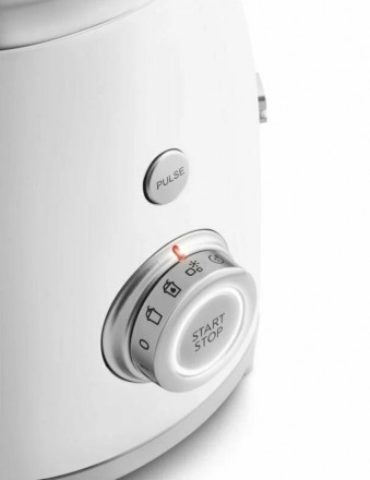 Блендер Smeg BLF03WHEU, стационарный, 800Вт, 4 скорости, 1,5л