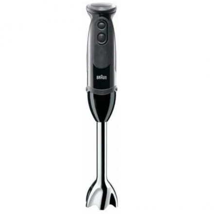 Блендер Braun MQ5237, погружной, мощность 1000Вт, 21 скорость, черный
