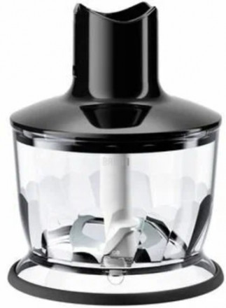 Блендер Braun MQ5237, погружной, мощность 1000Вт, 21 скорость, черный