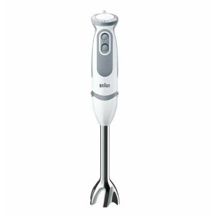 Блендер Braun MQ5237WH, погружной, 1000Вт, 21 скорость, белый