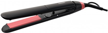 Выпрямитель Philips BHS376 StraightCare Essential черный/розовый