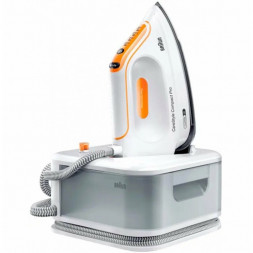 Парогенератор Braun  IS2561WH, оранжевый, белый