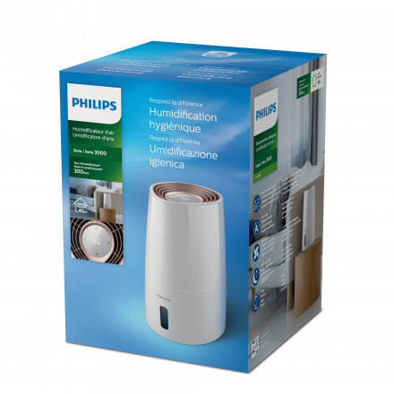 Увлажнитель воздуха Philips HU3916, белый/розовое золото
