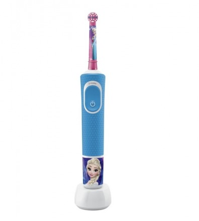 Электрическая зубная щетка Oral-B Vitality Kids Frozen D100.413.2K, синий