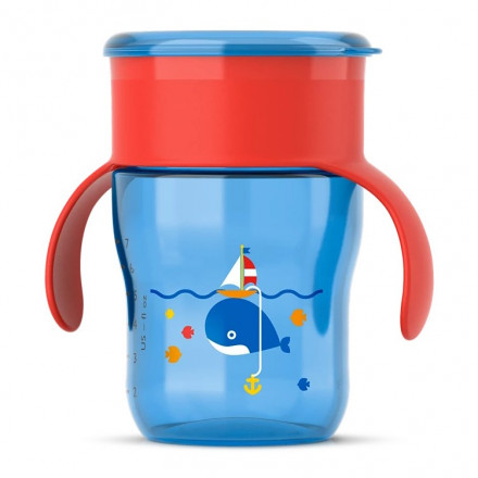 Поильник-непроливайка Philips AVENT SCF782/20 китенок, 260 мл