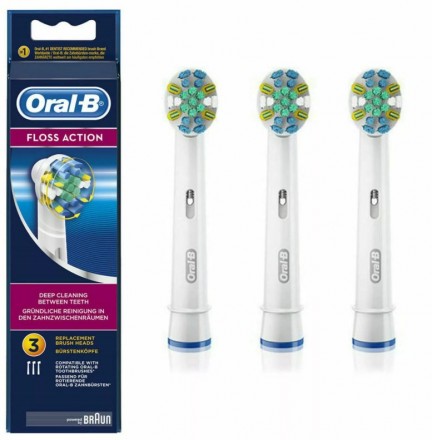 Насадки для зубной щётки Oral-B FlossAction EB25-3 (3шт)