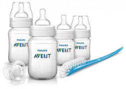 Philips AVENT Набор для кормления новорождённых Classic+ (6 предметов) SCD371/00 с рождения