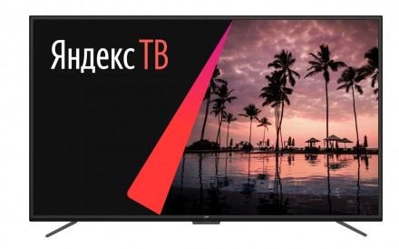 Телевизор Leff 50U620S 65&quot; (2020) на платформе Яндекс.ТВ, черный