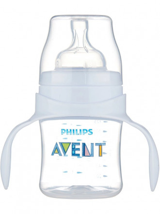 Тренировочный набор Philips Avent SCF625/02 Classic+ (Бутылочка 125 мл+ Соска + носик для питья + ручки) 4+