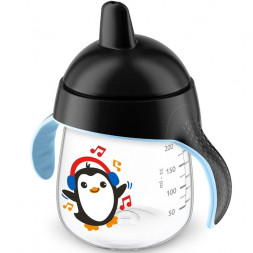 Поильник-непроливайка Philips AVENT SCF753/00, черный, 260 мл