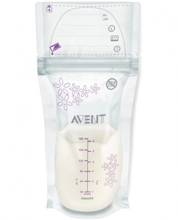Philips AVENT Пакеты для хранения грудного молока SCF603/25 180 мл, 25 шт