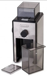 Кофемолка Delonghi KG 89, металлик/черный уцененный