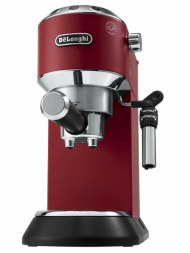 Кофеварка рожковая Delonghi Dedica EC685. R Красный