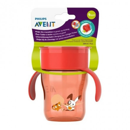 Поильник-непроливайка Philips AVENT SCF782/00, 260 мл., оранжевый