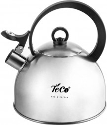 Чайник со свистком TECO TC-111 2.8 л, серебристый