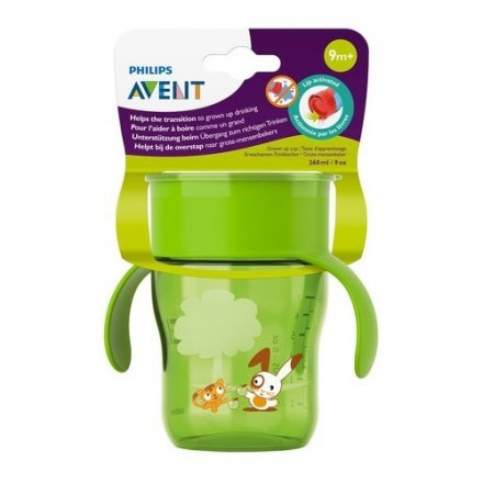 Поильник-непроливайка Philips AVENT SCF782/00, 260 мл., зеленый