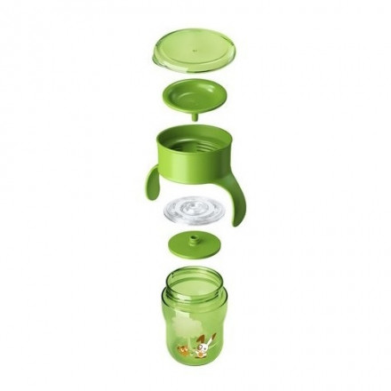 Поильник-непроливайка Philips AVENT SCF782/00, 260 мл., зеленый