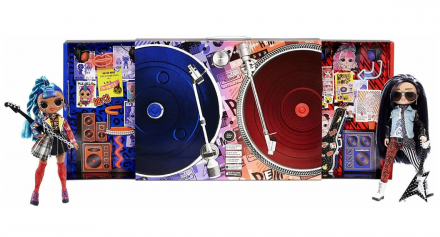 Игровой набор Remix OMG 2-Pack Punk Grrrl и Rocker Boi, 24 см, 567288