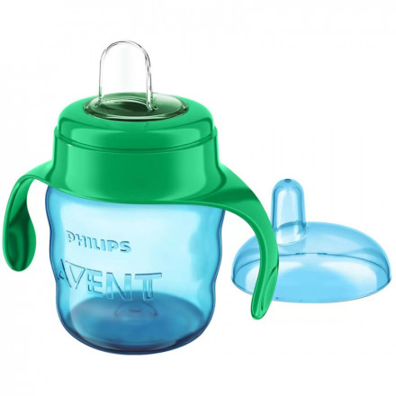 Поильник-непроливайка Philips AVENT SCF551/00, 200 мл, голубой