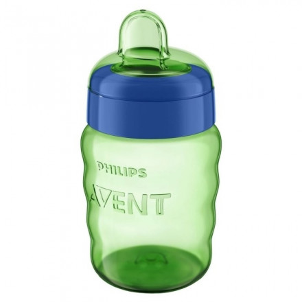 Поильник-непроливайка Philips AVENT SCF553/00, 260 мл, зеленый/синий