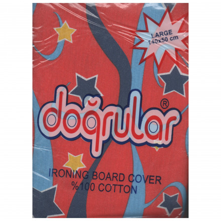 Чехол для гладильной доски Dogrular UAB4003 звезды, красный