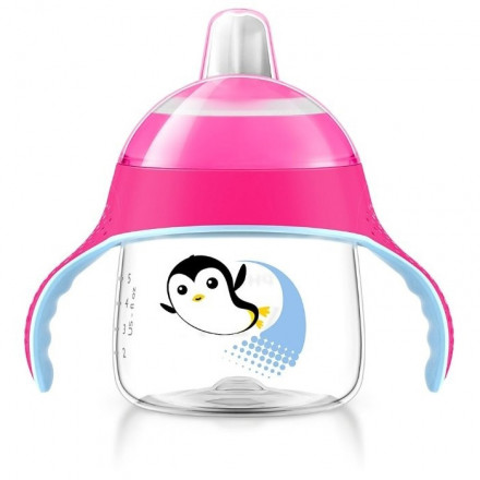 Поильник-непроливайка Philips AVENT SCF751/00, 200 мл, красный