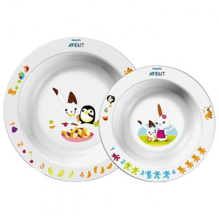 Комплект посуды Philips AVENT SCF708/00, уцененный