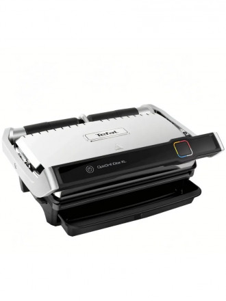 Гриль Tefal Optigrill Elite XL GC760D30, серебристый/черный