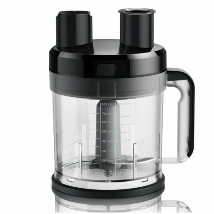 Погружной блендер Braun MQ9187XLI, 3 скорости, 1200Вт, черный