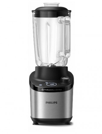 Блендер Philips HR3760/10, стационарный, стекло, 1500Вт, 2л, 12 скоростей
