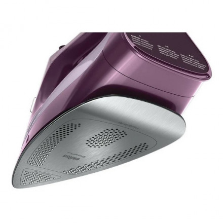 Утюг Braun TexStyle SI7181, мощность 3100Вт, вертикальное отпаривание, фиолетовый