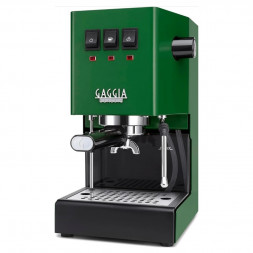Кофеварка эспрессо GAGGIA Classic Evo RI9481/17, 1300 Вт, бойлер, съемные фильтры, Зеленый