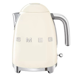 Чайник Smeg KLF03CREU, кремовый, 1.7л, мощность 2400Вт, двухслойный
