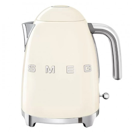 Чайник Smeg KLF03CREU, кремовый, 1.7л, мощность 2400Вт, двухслойный