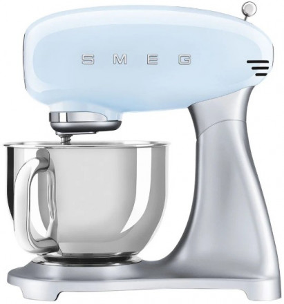 Планетарный миксер SMEG SMF02PBEU, пастельный голубой